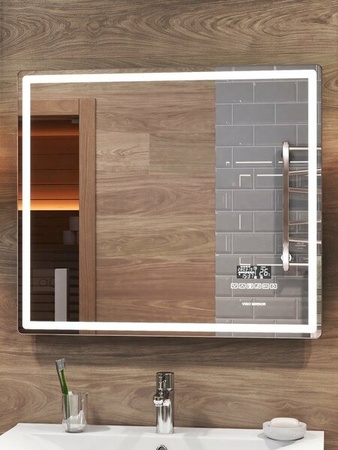 Зеркало с подсветкой (80x70) Vigo Geometry Media z.GEO.80.Media